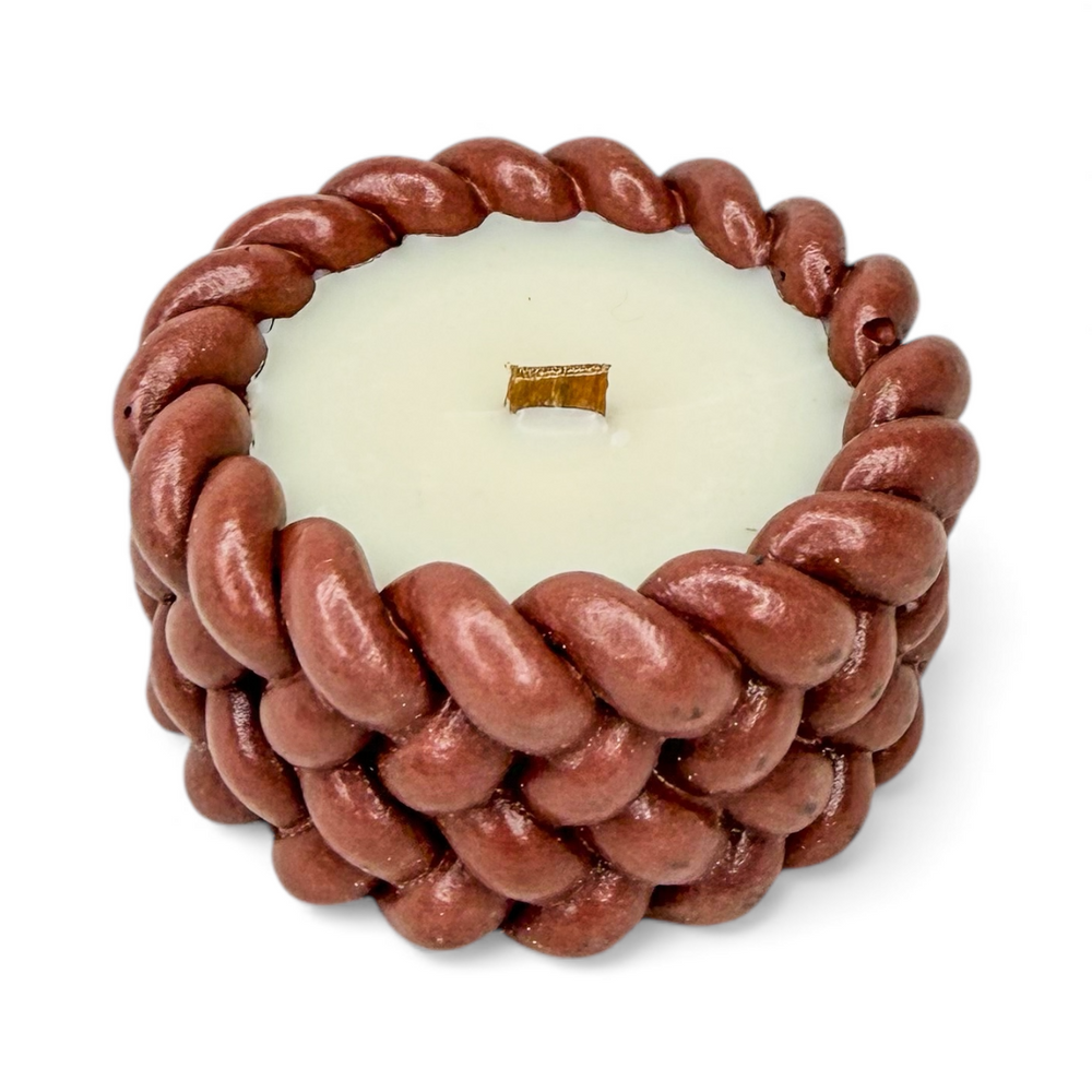 Stocking Stuffer Concrete Tea Light Candle