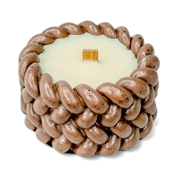 Stocking Stuffer Concrete Tea Light Candle