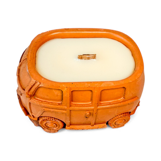 Retro Van Candle | Wood Wick