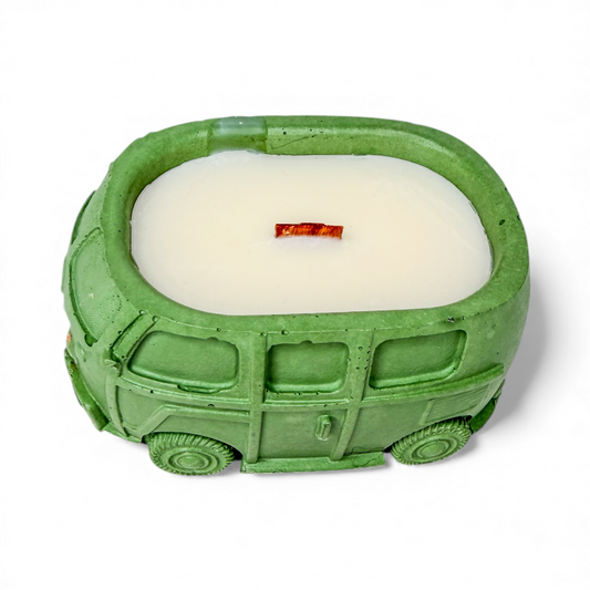 Retro Van Candle | Wood Wick