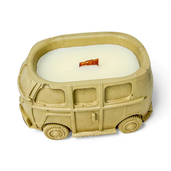 Retro Van Candle | Wood Wick
