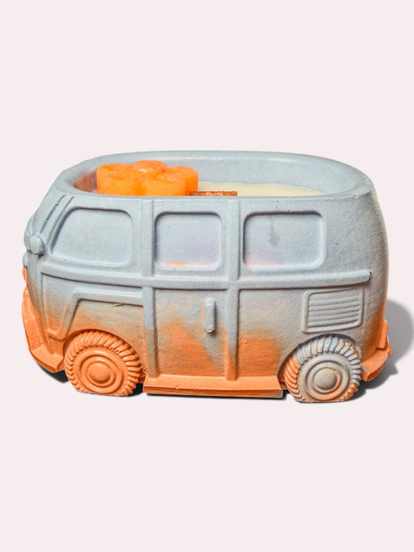 Retro Van Candle | Wood Wick