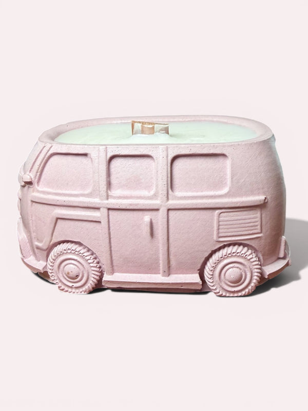 Retro Van Candle | Wood Wick