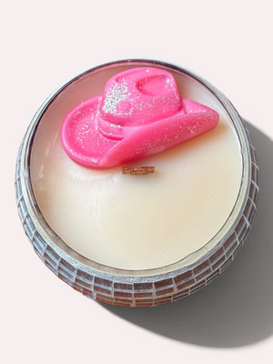 Rodeo Queen Sweet Grace – Disco Ball Wood Wick Candle