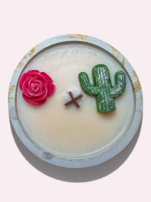 Desert Rose Woodwick Candle