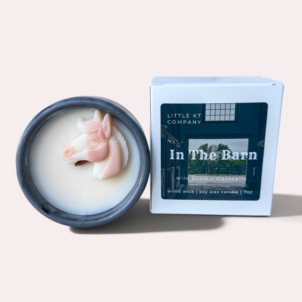 In the Barn Wild Roots & Citronella Woodwick Candle