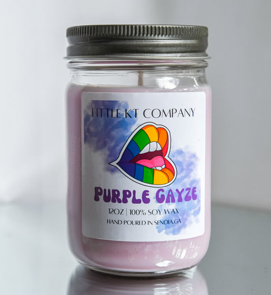 Purple GAYZE Candle (Lavender)