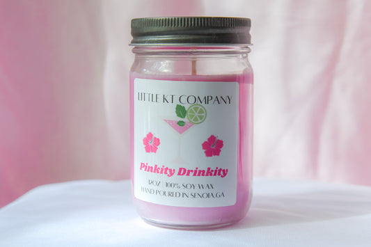 Pinkity Drinkity Candle