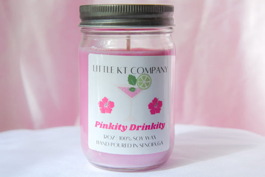 Pinkity Drinkity Candle