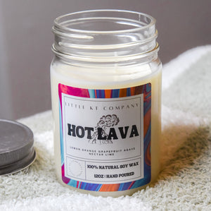 Hot Lava 12oz Jar Candle