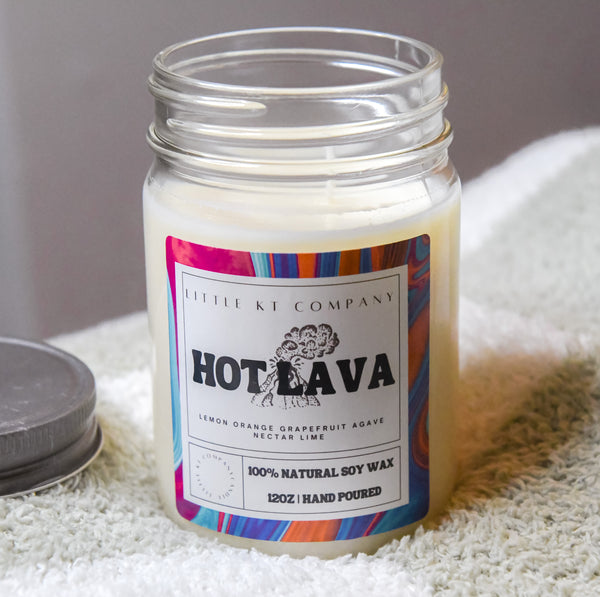 Hot Lava 12oz Jar Candle