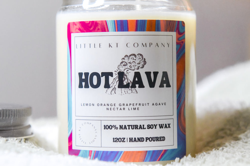Hot Lava 12oz Jar Candle