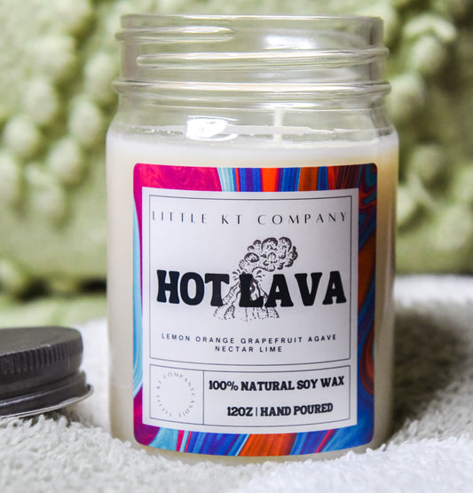 Hot Lava Candle