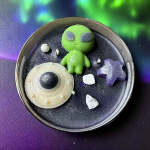 Out of This World Alien Candle