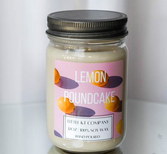 Lemon Pound Cake Candle