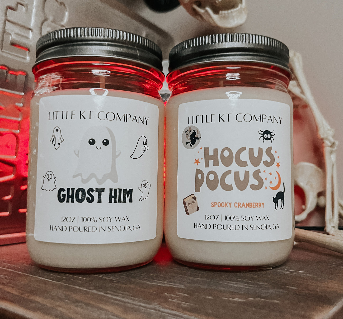 Ghost Him Candle